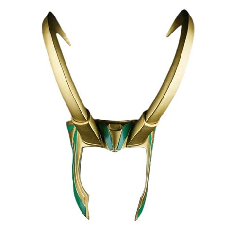 Buy Fangteke Loki Helmet Horns Cosplay 2021 TV Loki Series Movie Crown ...
