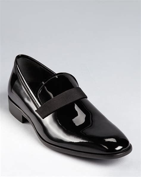 Salvatore Ferragamo Men's Formal Loafer Dress Shoes with Banded Accent ...