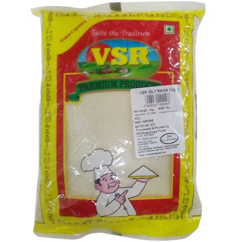 VSR Idly Rawa, 1kg Pouch : Amazon.in: Grocery & Gourmet Foods