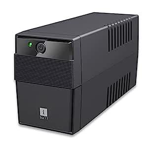 iBall Nirantar UPS 650 Uninterruptible Power Supply, 650VA UPS, Black ...