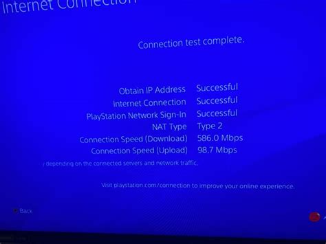 Image result for Network Speed Test On PS4