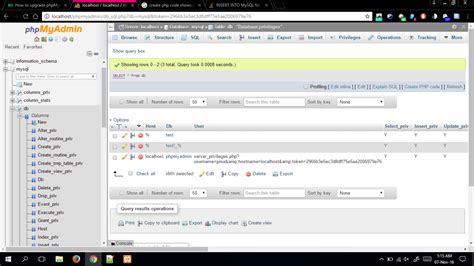 Xampp MySQL 的图像结果