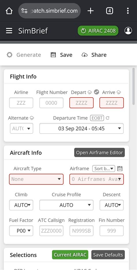 Simbrief Dispatch Tutorial 的图像结果