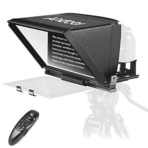 EXCLUZO A12 Portable Camera Teleprompter Prompter for DSLR/Mirrorl ...