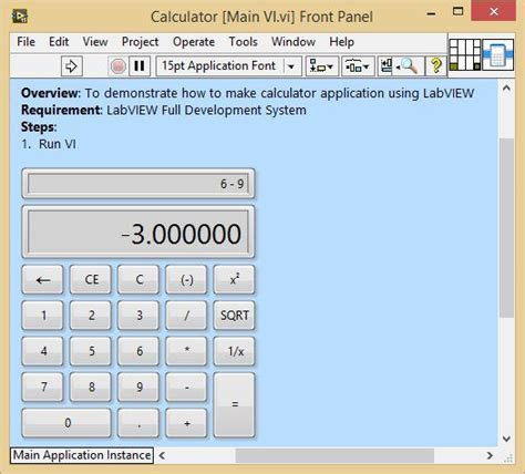 Image result for LabVIEW Calculator