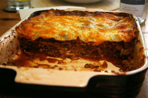 veggie mince lasagne with a mustard cheese sauce   Belleau  