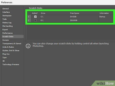 Image result for Photoshop Scratch Disk Tips