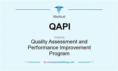 Image result for QAPI Meaning