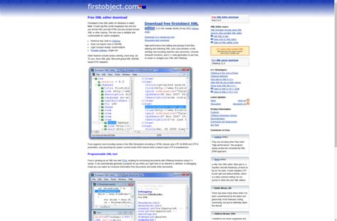 Image result for FirstObject XML Editor