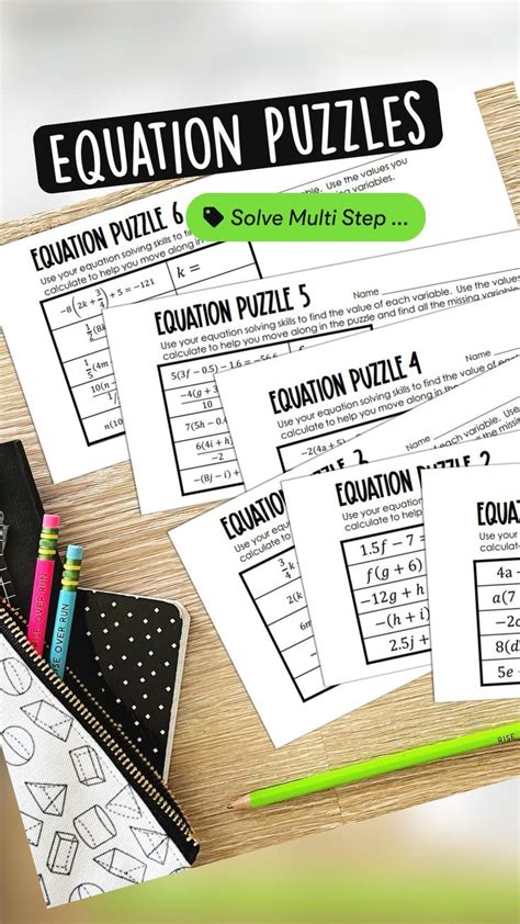 Image result for Math Formula Puzzles