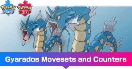 Gyarados - Moveset & Best Build for Ranked Battle | Pokemon Sword and ...