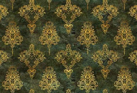 Buy Gold Damask Wallpaper – ₹99/sq ft