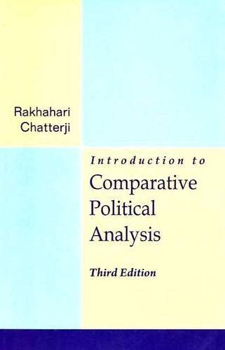 Introduction to Comparative Political Analysis | Retail Maharaj