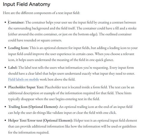 Creating a simple "Input Text" component set
