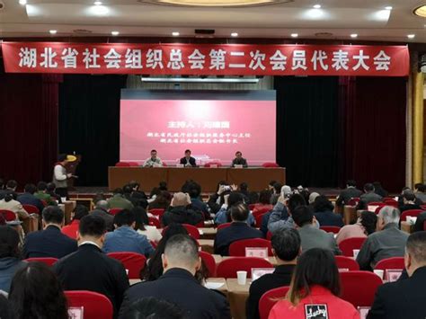湖北省社会组织总会第二次会员代表大会在汉召开 - 湖北省地坪行业协会