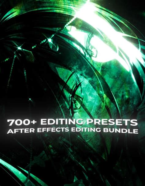 700+ After Effects Editing Bundle | Presets, Luts, Transitions ...