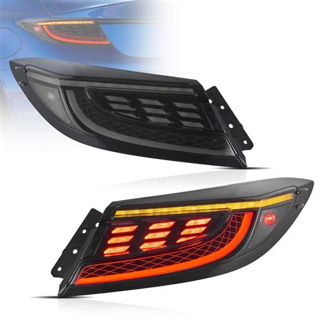 Buy VLAND LED Smoked Tail Lights Compatible For 2021 2022 2023 2024 ...
