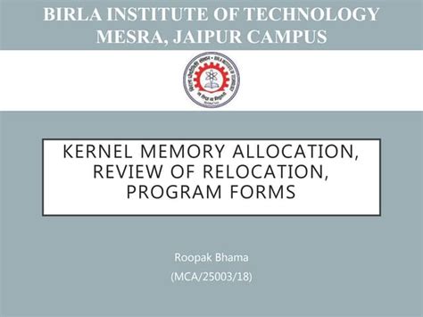 Image result for Kernel Memory Allocation in OS