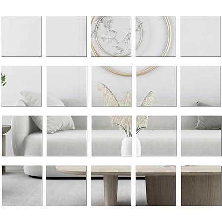 Buy Bikri Kendra - Hexagon 20 Silver mirror stickers for wall, hexagon ...