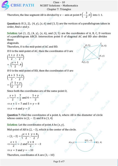 Class 10 Maths Exercise 7.2 Question 8 的图像结果