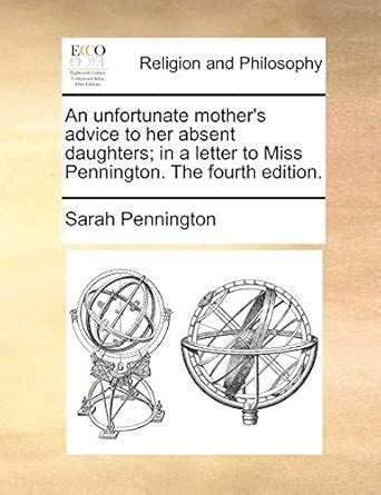 Buy An unfortunate mother's advice to her absent daughters; in a letter ...