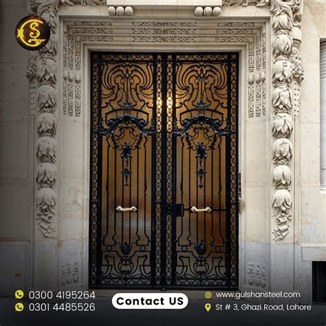 Spanish Wrought iron Main Door - Gulshan Steels