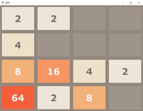 Image result for 2048 Python Game GitHub