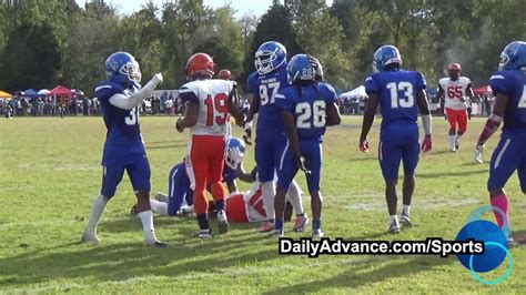 The Daily Advance | 2019 College Football | Lincoln (Pa.) at ECSU - YouTube