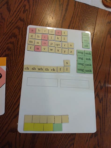 Fundations Letter Board K-Level 1 With Magnet Letter Tiles Wilson ...