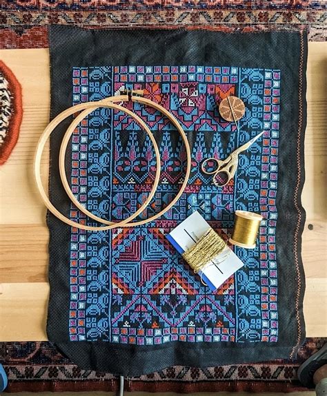 Tatreez 101 with Linas Thobe, Queen City Coffee Roasters, Plainfield, 7 ...