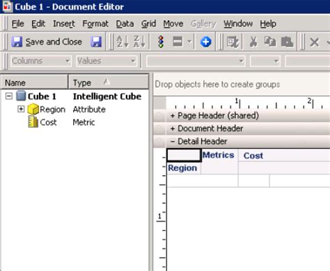 MicroStrategy Build Cube 的图像结果