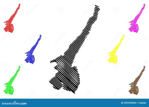 Lake Garda (Italian Republic, Italy) Stock Vector - Illustration of ...