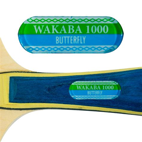 Butterfly Wakaba 1000 Table Tennis Bat | Advanced Recreational Play ...