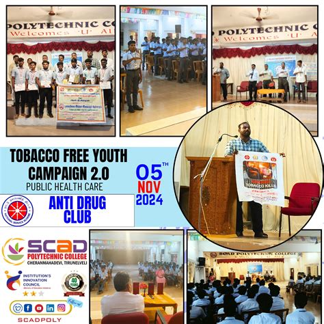 Tobacco Free Youth Campaign 2.0 | News & Events | SCAD POLYTECHNIC ...