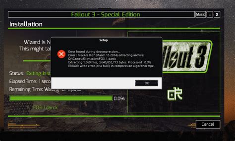 Image result for Installation Error 4