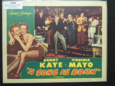 Lot - A Song Is Born 1948 (RKO Radio Pictures), Starring: Danny Kaye ...