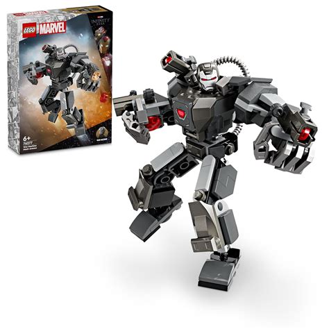 Buy LEGO Marvel War Machine Mech Armor Building Kit for Ages 6+ Online ...