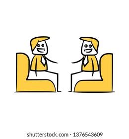 Stick Figure Meeting 的图像结果