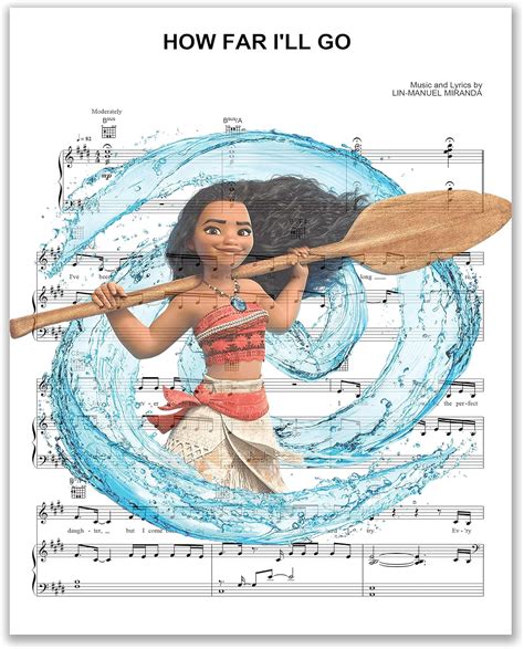 Moana – Juego de 4 fotos (8 x 10 pulgadas) Maui Tamatoa Gramma Tala Hei ...