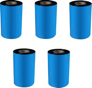 True-Ally 5 roll of 110 X 300 Meters Thermal Transfer Barcode Labels ...