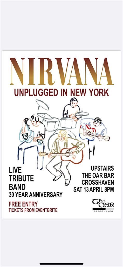 Nirvana Unplugged in New York Tribute, The Pav, Cork, 15 November 2024 ...