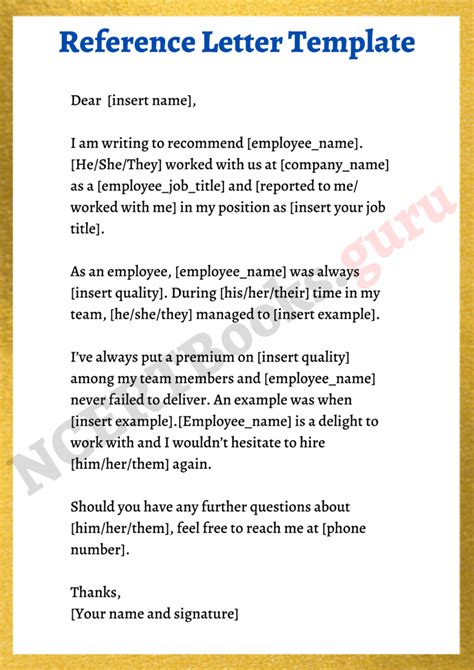 Image result for Reference Letter Samples