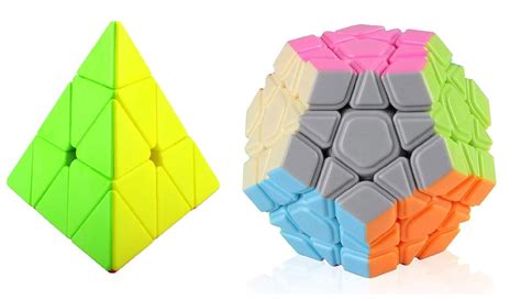 Authfort Cube Combo of Megaminx and Pyraminx Pyramid Triangle High ...