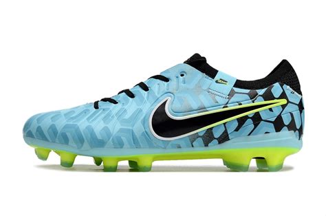 NikeTiempo Legend 10 Elite FG Blue Boot Low Ankle