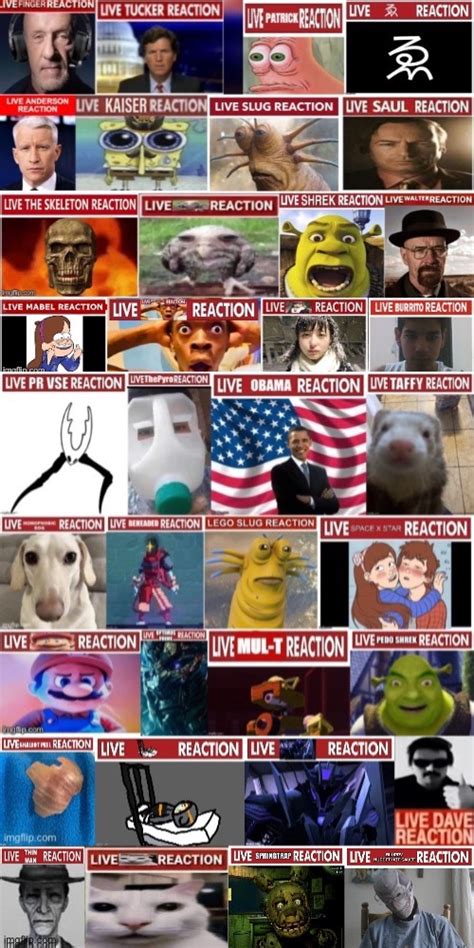 Live Everyone Reaction Memes - Imgflip