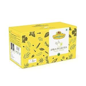 Amla Tulsi Tea 45gm (30 Infusion Tea Bags x 1.5 gm Each) : Amazon.in ...