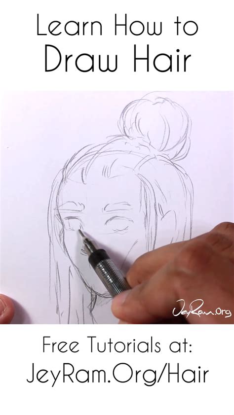 Hair Drawing Tutorial 的图像结果