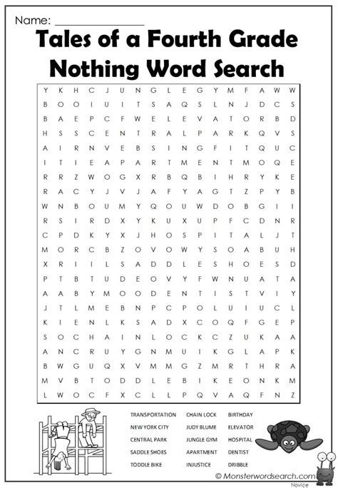 Word Search For 4Th Graders Printable - Printable Sight Words List