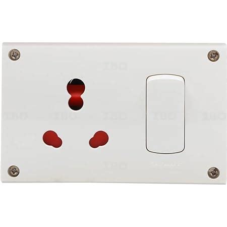 Goldmedal Polycarbonate 240V 6&16A 3 In One Switch Socket Combined ...