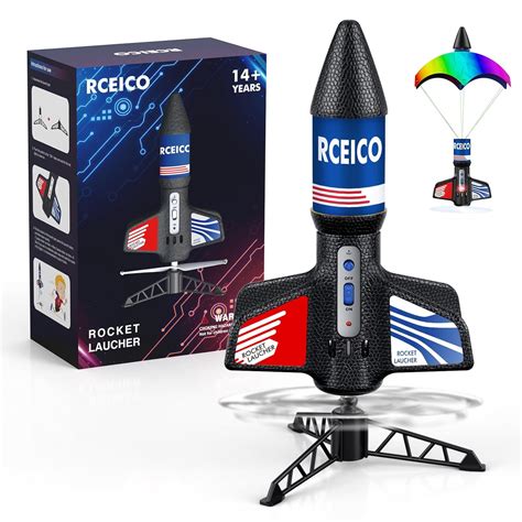 Rocket Launcher for Kids, 170 Feet of Flight Altitude, Electric Model ...